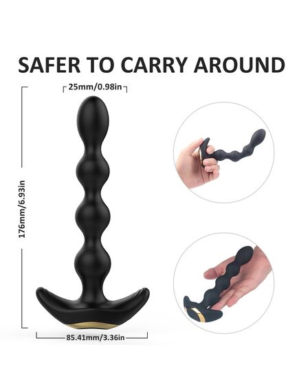 Анальная цепочка с вибрацией Austin , изображение 2