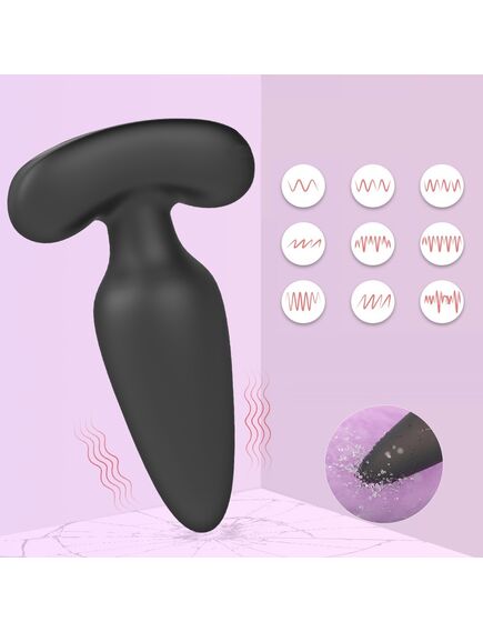 Анальная пробка с вибрацией Albert-RCT с пультом , изображение 4