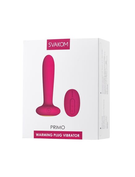 Вибратор с подогревом "Primo" , изображение 2