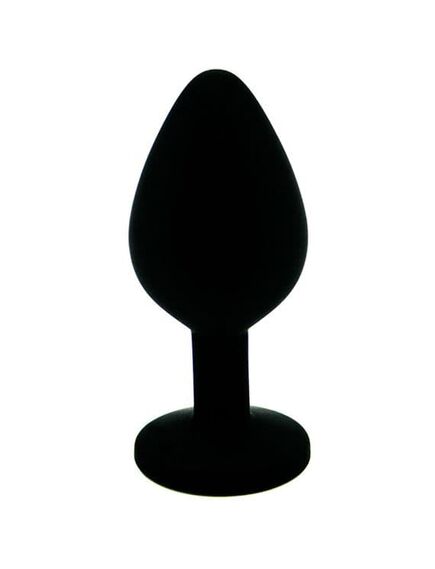 Анальная пробка из силикона black , изображение 2