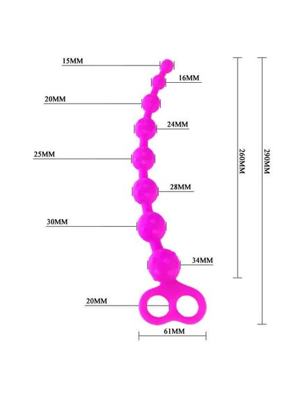 Анальная цепочка "Parker" , изображение 3
