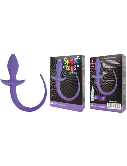 Анальная втулка с хвостиком 