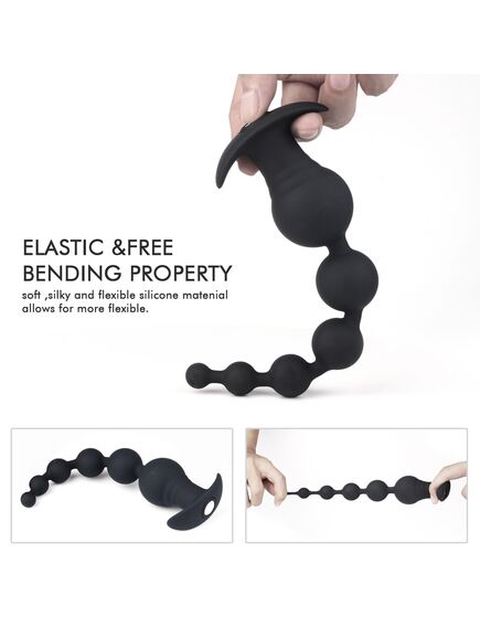 Анальная цепочка с вибрацией "Tower" , изображение 2