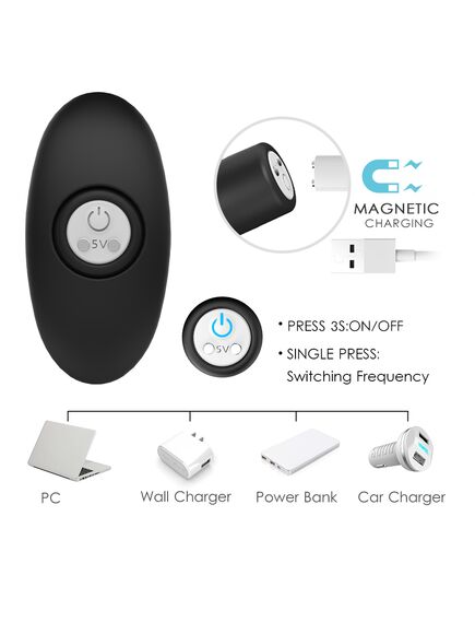 Анальная цепочка с вибрацией "Tower" , изображение 4