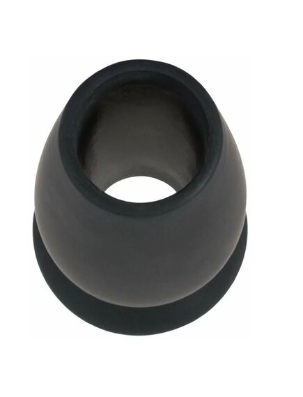 Анальная пробка Lust Tunnel Plug S 7.5 см, черный , изображение 2