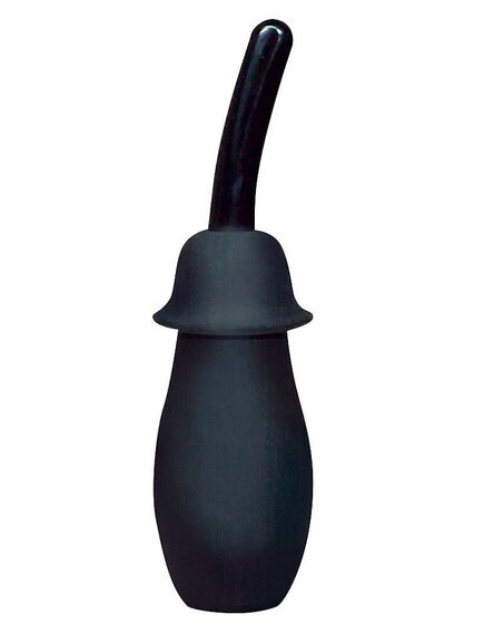 Анальный душ груша с 3 насадками "Bad Kitty" черный , изображение 2