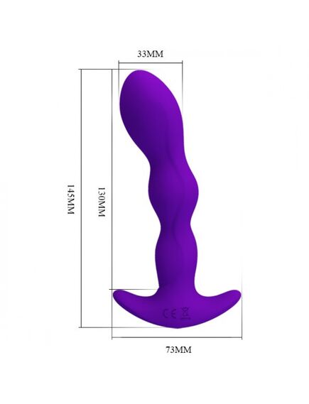 Анальный массажёр с вибрацией , изображение 3
