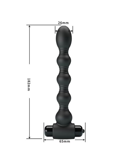 Анальная ёлочка с вибрацией "Lynn" , изображение 5