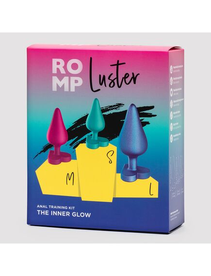 Набор анальных пробок Romp Luster, 3 шт. , изображение 2