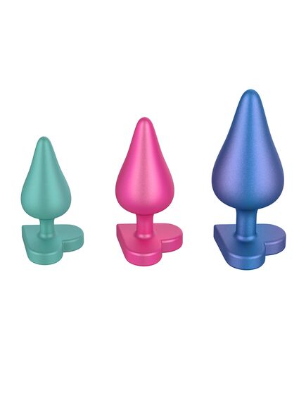 Набор анальных пробок Romp Luster, 3 шт. , изображение 9