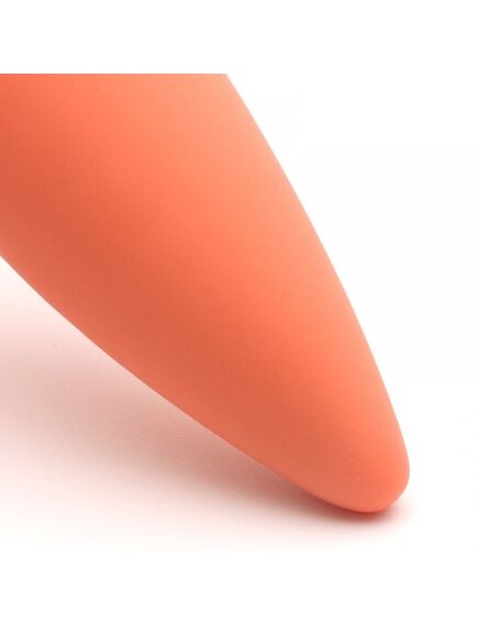 Анальная вибропробка KisToy Orville Orange, диаметр 30мм , изображение 7