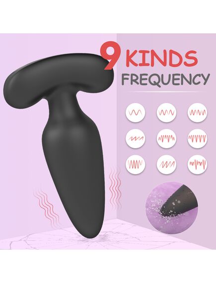 Анальная пробка с вибрацией "Albert" , изображение 3