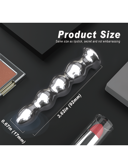 Анальная ёлочка с вибрацией GUDE , изображение 4