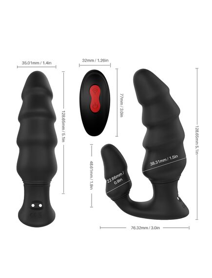 Вибромассажёр "Dragon" rct с пультом , изображение 3