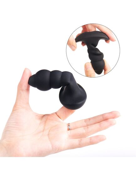 Анальная пробки с вибрацией "Bubble" , изображение 3