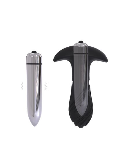 Анальная пробка с вибрацией Magic , изображение 3