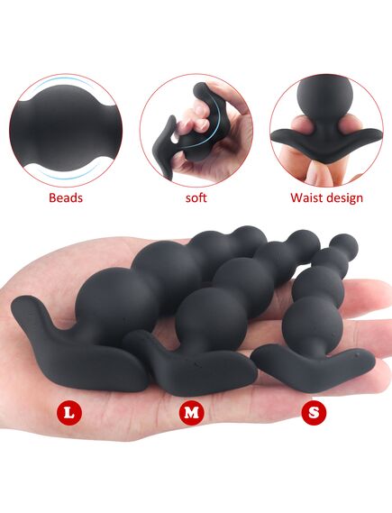 Набор анальных пробок "Simon" , изображение 2