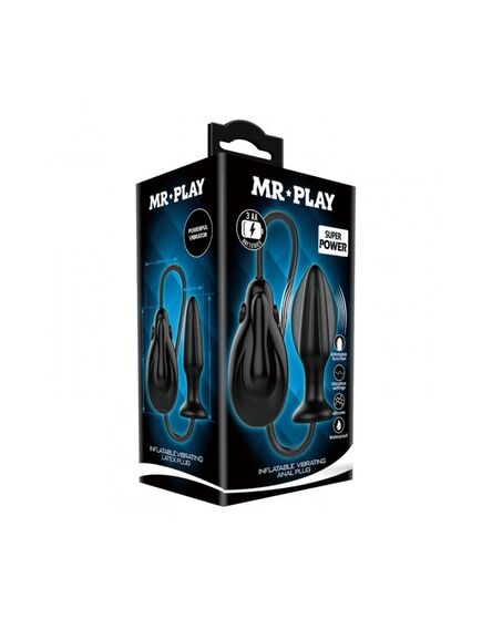 Анальная втулка с вибрацией и авто-подкачкой , изображение 2