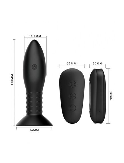 Анальная втулка на пульте с риммингом и вибрацией , изображение 4