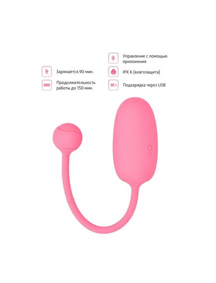 Тренажер кегеля с управлением через телефон "Kegel Coach" , изображение 7