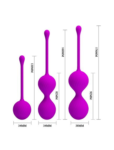 Набор вагинальных шариков kegel ball , изображение 4