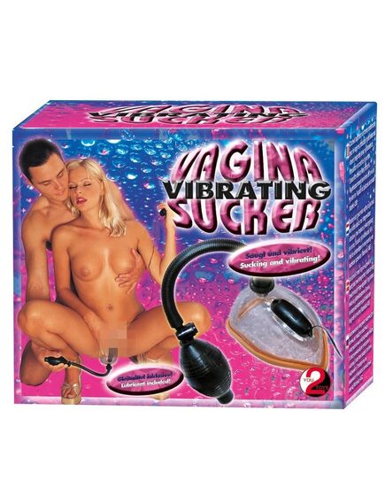 Помпа женская для половых губ с вибрацией , изображение 2