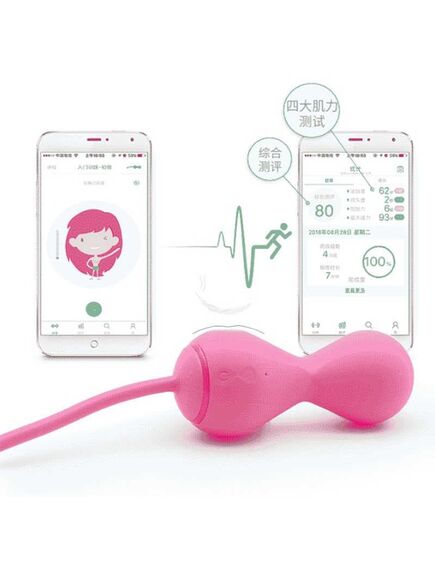 Вагинальные виброшарики Master Kegel Ball 2 , изображение 2