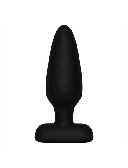 Анальный вибростимулятор Visual Rivet-RCT Black с пультом 