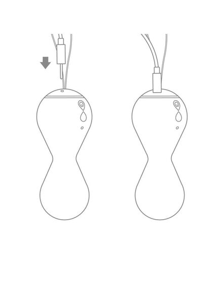 Вагинальные виброшарики Gballs 2 App , изображение 2