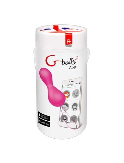 Вагинальные виброшарики Gballs 2 App , изображение 3