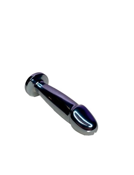 Металлическая перезаряжаемая анальная пробка 10 режимов вибрации , изображение 2