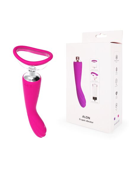 ВИБРОМАССАЖЁР L 220 мм D 43 мм, D колбы 85x59 мм, 7 режимов вибрации, 3 режима 