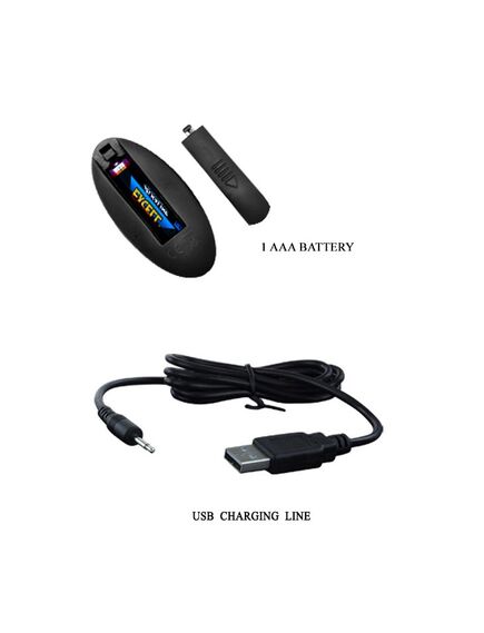 Анальная вибропробка с римминг-эффектом на пульте Д\У , изображение 5