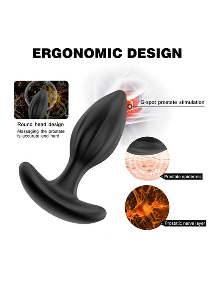 Набор анальных пробок "Mark" c пультом Д/У , изображение 3