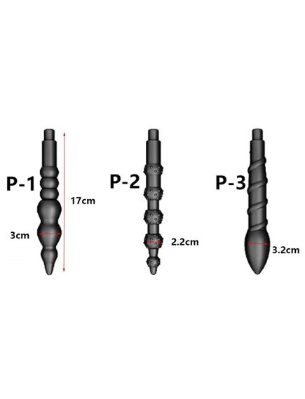 Вакуумная анальная пробка с автоматическим насосом , изображение 2