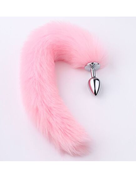 Набор розовый (хвостик, ушки, зажимы на соски и чокер) , изображение 5