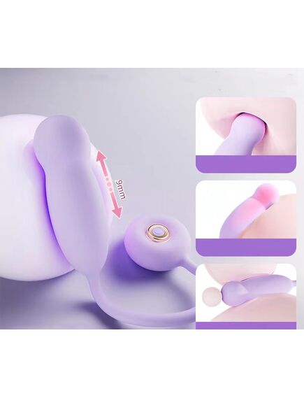 Вагинальный шарик с поступательными движениями и пультом Д\У , изображение 3