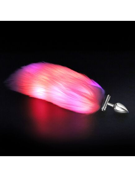 Хвостик с подсветкой и съёмной ножкой 