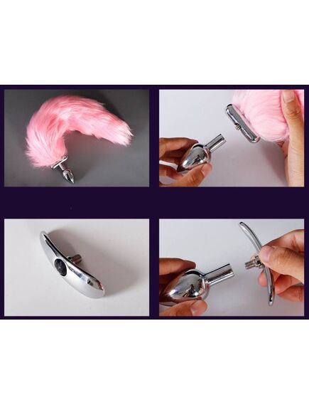 Хвостик с подсветкой и съёмной ножкой , изображение 3