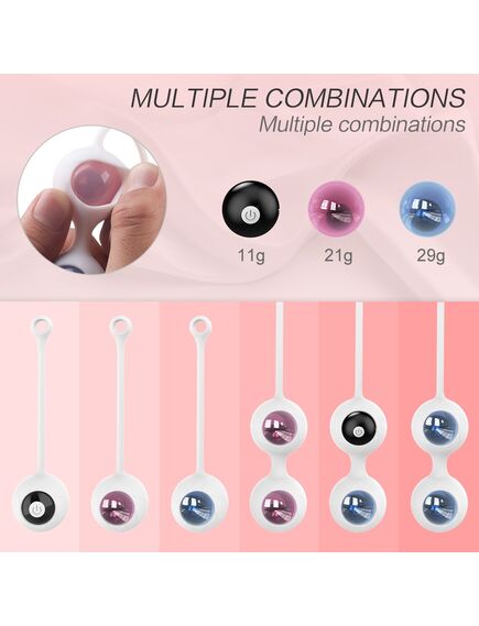 Набор вагинальных шариков Freezer с вибрацией , изображение 3