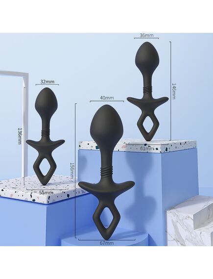 Набор анальных пробок "Flexicore" , изображение 2