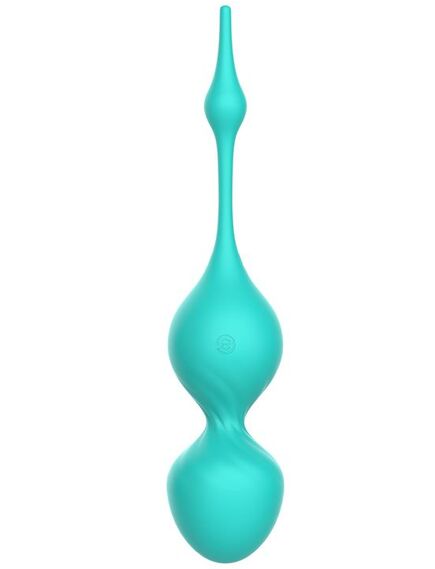 Зеленые вагинальные виброшарики Elsa с пультом , изображение 2