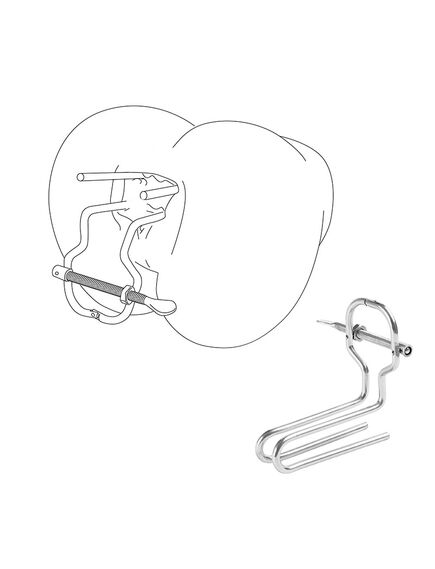 Вагинальный расширитель металлический , изображение 5