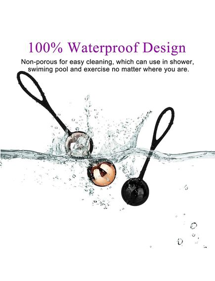 Вагинальные шарики со сменным весом, функцией вибрации и пультом д\у , изображение 5