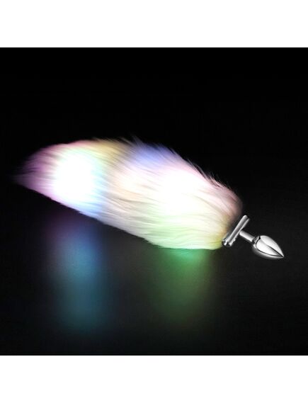 Хвостик с подсветкой и съёмной ножкой 