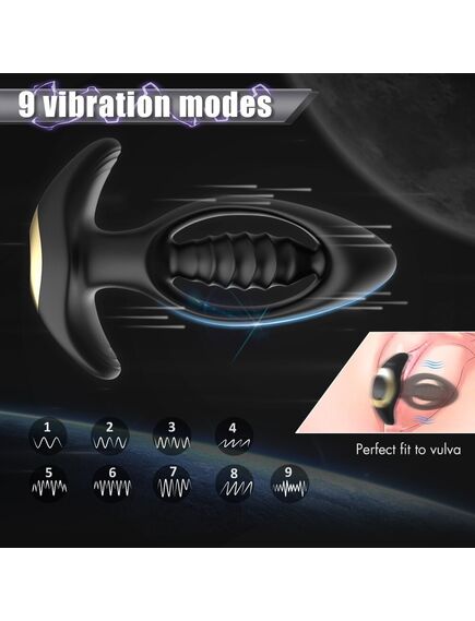 Анальная вибровтулка "Pile Driver-RCT" с пультом , изображение 3