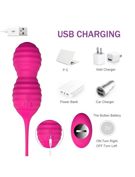 Виброяйцо, тренажер Кегеля "Sweetheart" , изображение 4