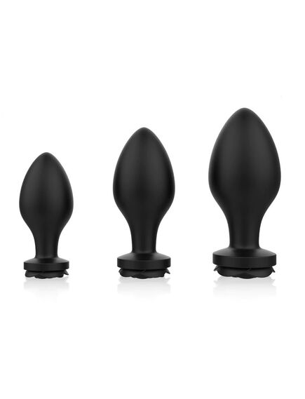 Набор анальных пробок Rosa Black 