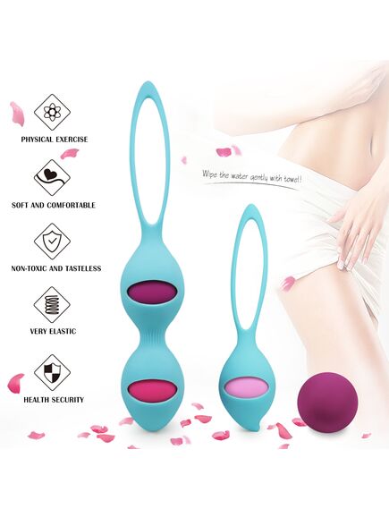 Набор из 4 вагинальных разновесных шариков Stella , изображение 2