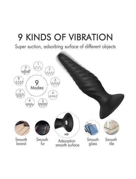 Набор анальных пробок с вибратором Creams , изображение 3